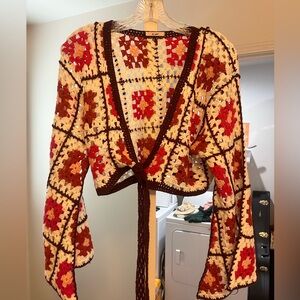Boho Crochet Crop Top